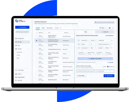 Advanced Filtering and Search